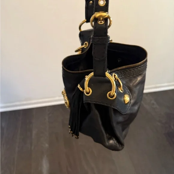 Gucci Black and Gold Shoulder Bag - Picture 4 of 10